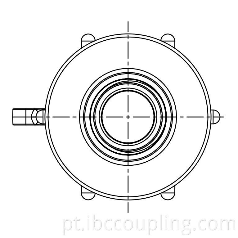 3/4inch Male Garden Thread 2inch NPS Female Adapter